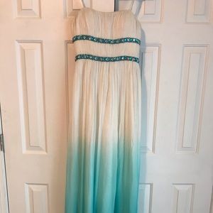 Floor length formal gown
